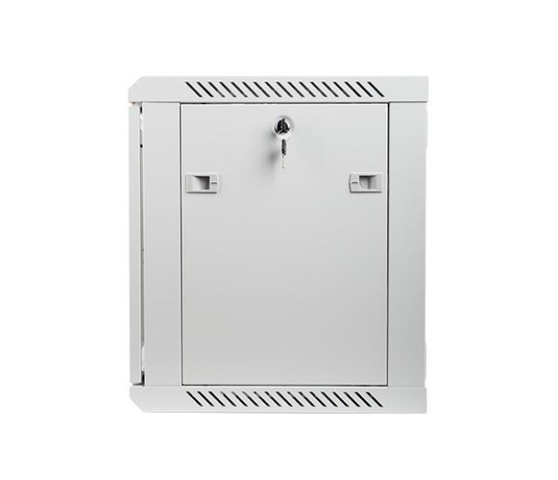 LANBERG Szafa instalacyjna wisząca 19'' 9U 600X450mm szara (drzwi szklane) WF01-6409-10S - 455390 - zdjęcie 5